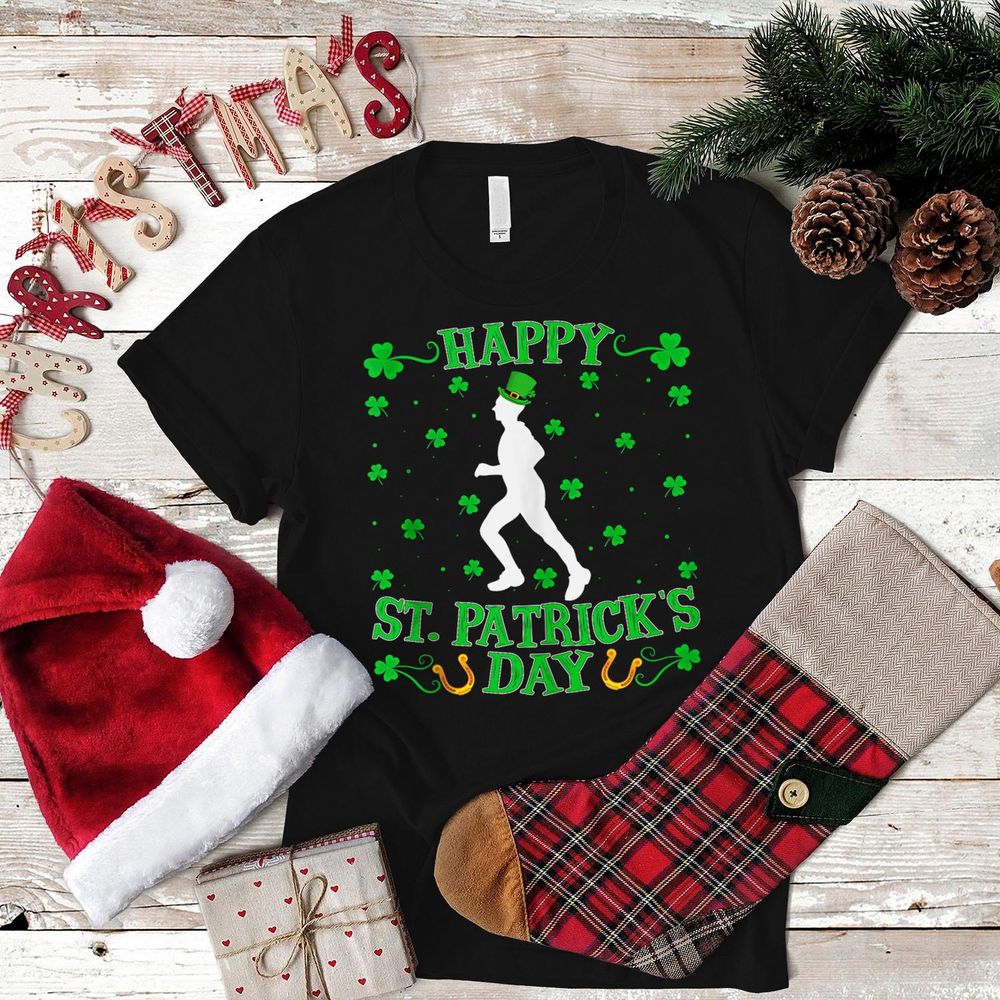 Happy St Shirt Toddler Cotton Jersey T-Shirt black 2t