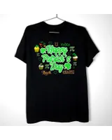 Happy Saint Patrick's Day Pi Luck & Charm Shirt Unisex Standard T-Shirt black s